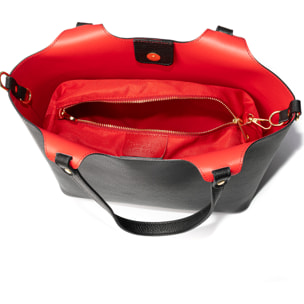 Borsa shopper Avolasca donna. Dollaro in vera pelle