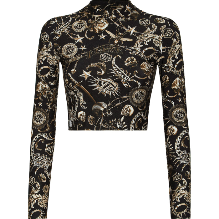 PHILIPP PLEIN Ls Top SCORPION