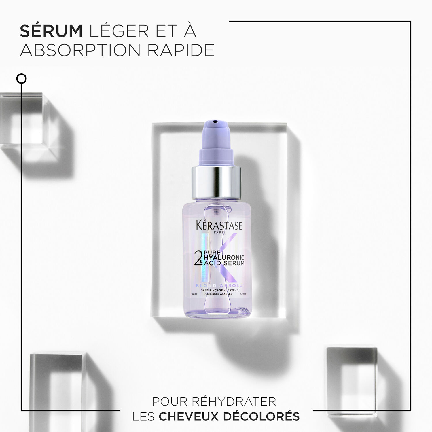 Blond Classic - Sérum réparateur hydratant pour cheveux blonds décolorés, méchés et cuir chevelu sec 50 ml