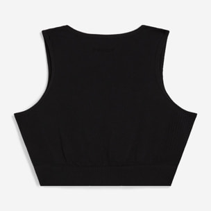 Reggiseno seamless sostegno medio con chiusura zip frontale