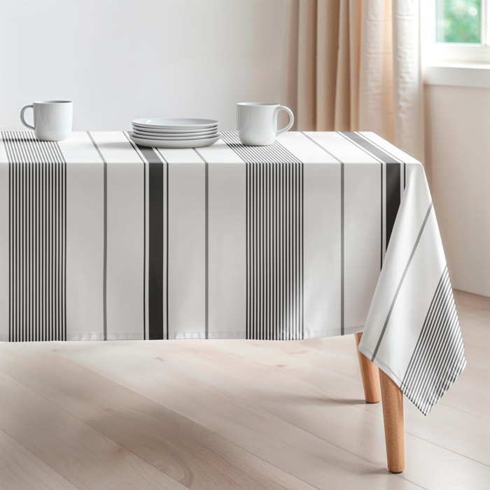 Nappe imprimée anti-tâches MALIBÚ ANTHRACITE