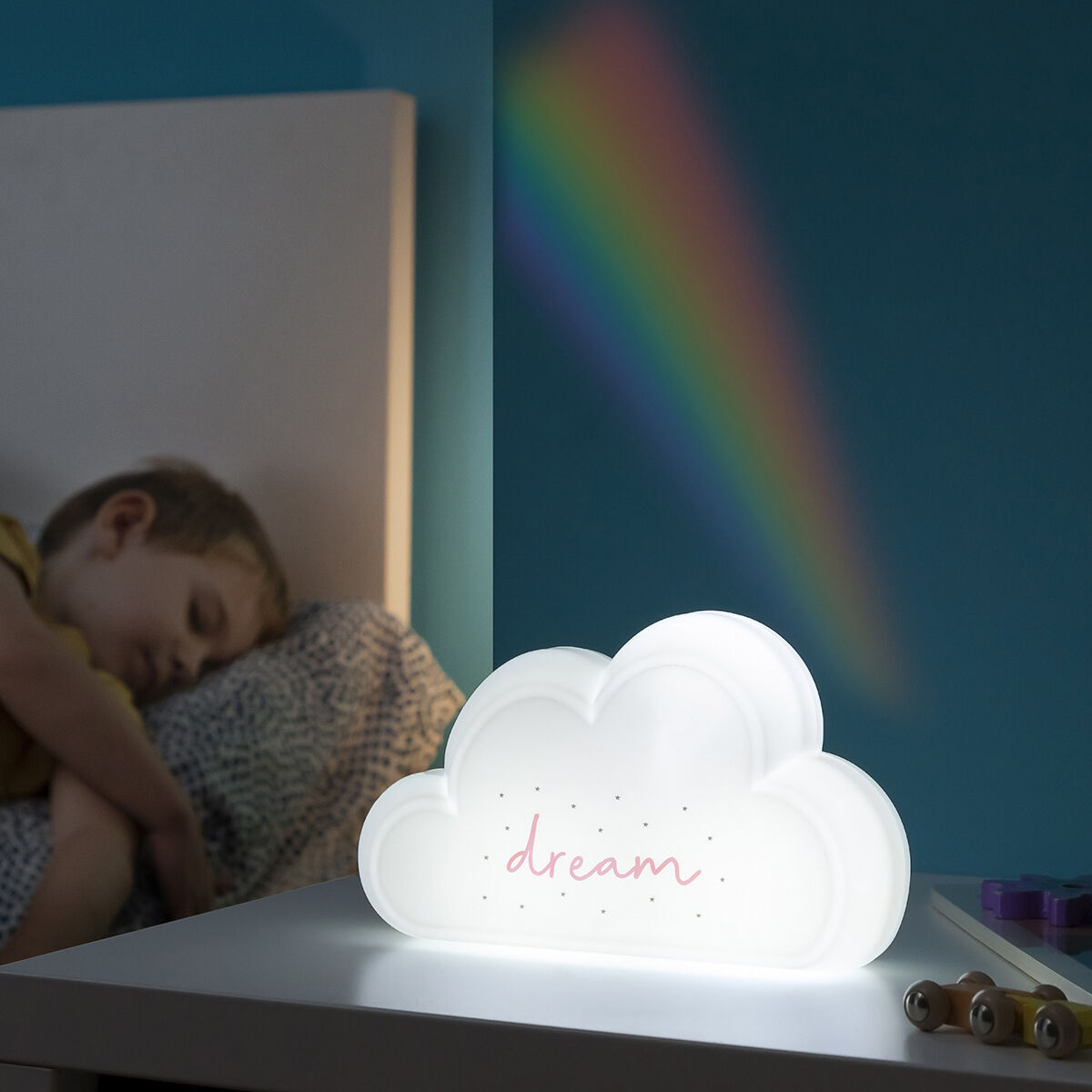 Lampe à Projecteur d’Arc-en-Ciel et Autocollants Claibow InnovaGoods