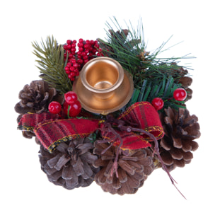 Portacandele - Pezzi 4 - 15xH5x15cm - Bianchi Dino SpA