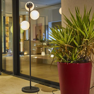 Lampadaire secteur GLOBY TREE E27 H175CM