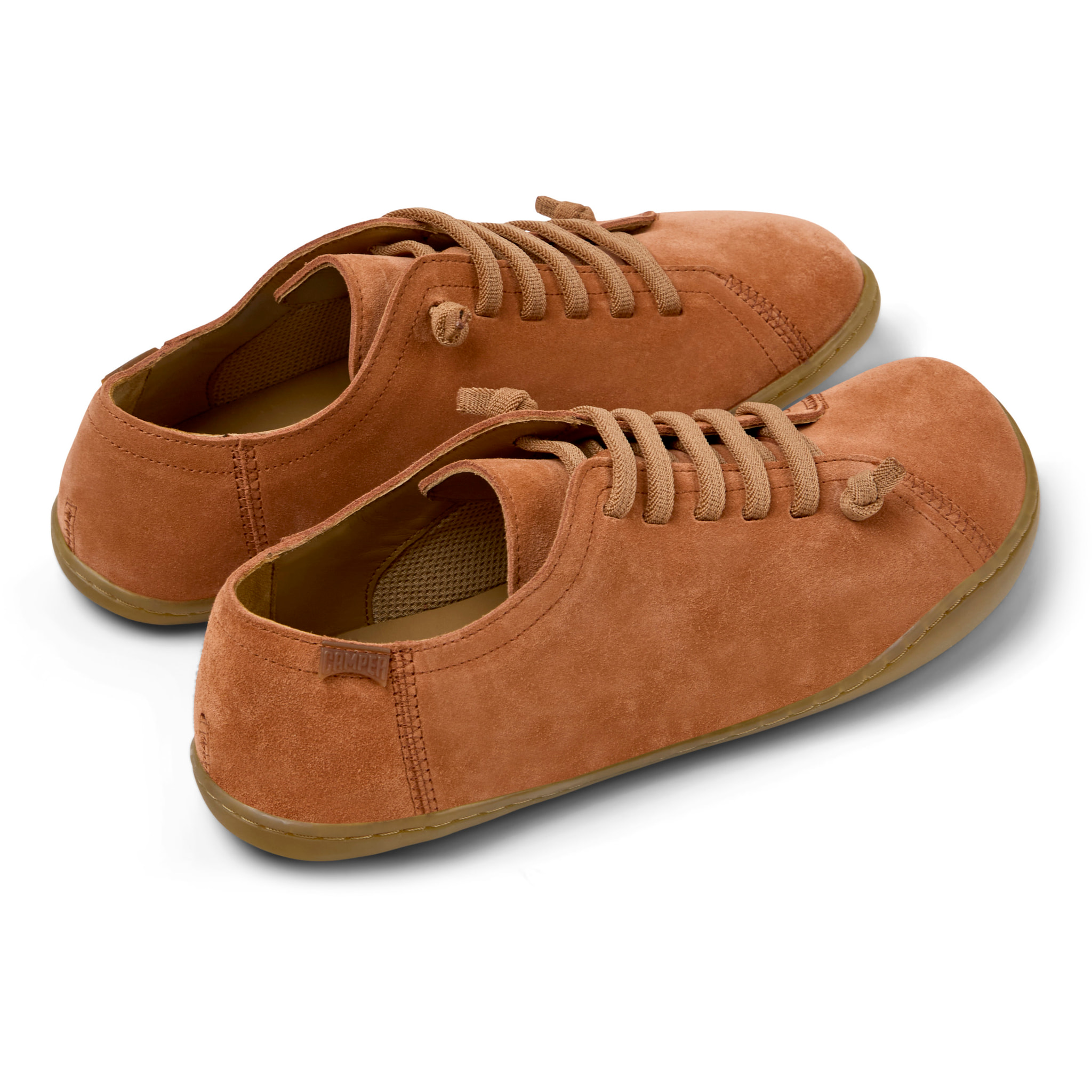 Sneakers - CAMPER Peu Cami - Rosso - Pelle scamosciata