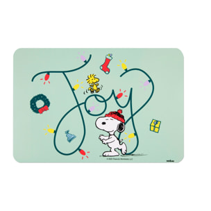 Set 6 tovagliette rettangolari Excelsa – Peanuts Shiny And Bright, Polipropilene multicolore