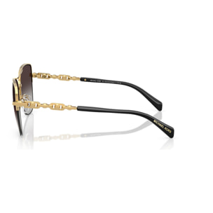 Michael Kors Elegantes gafas de sol de cat-eye MK1163 Dorado beach