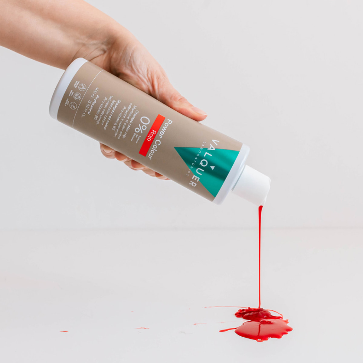 Valquer Pack Power Color Rojo - Champú y Mascarilla - 675 ml