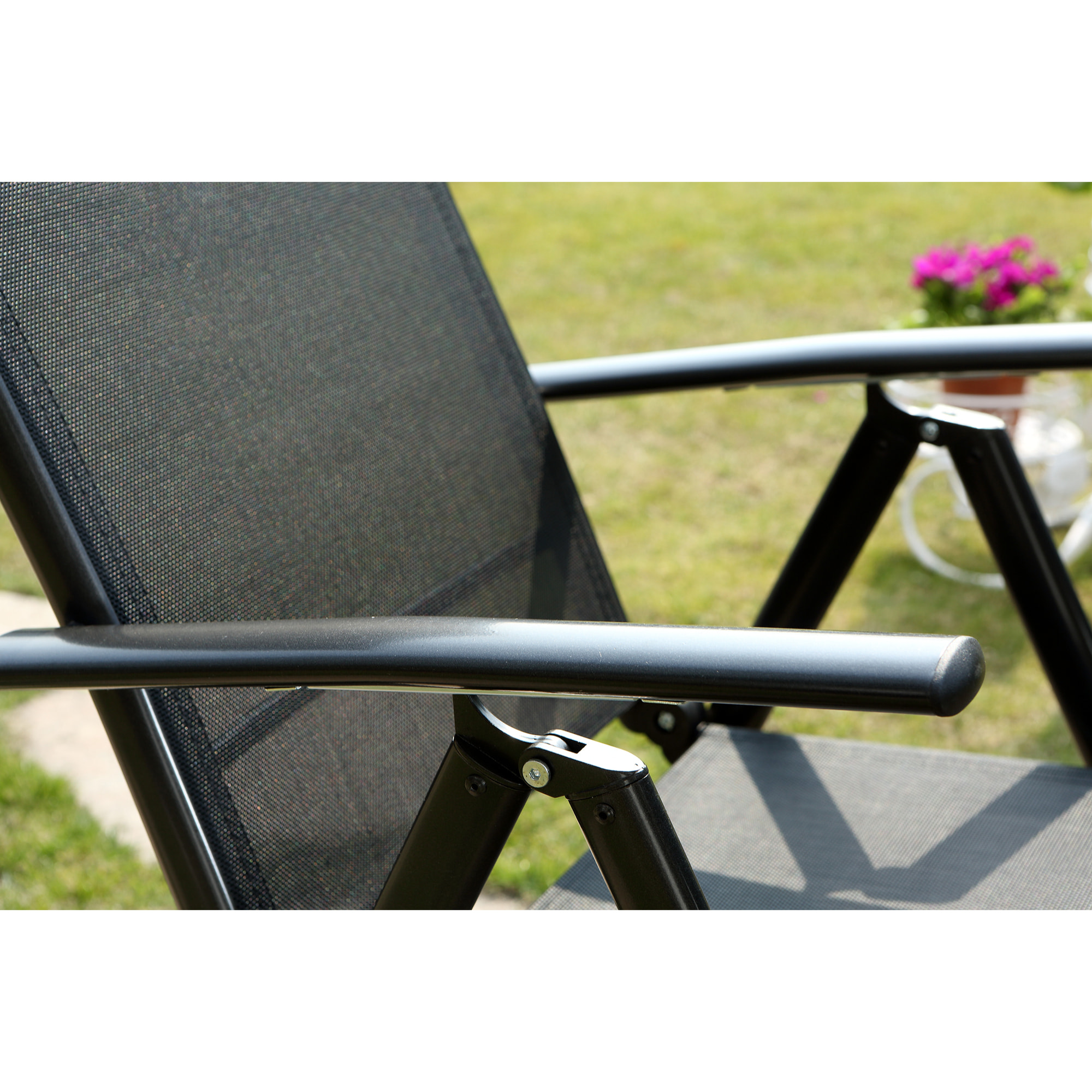 Lot de 2 fauteuils de jardin CALAMATA