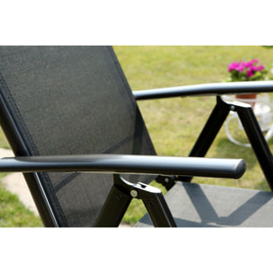 Lot de 2 fauteuils de jardin CALAMATA