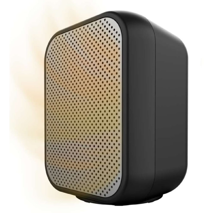 Cecotec Calefactor cerámico de sobremesa ReadyWarm 1500 Max Ceramic Black