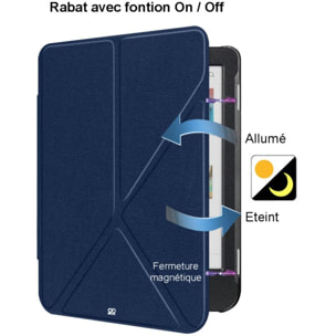 Etui IBROZ Origami Kobo Clara 2024 Bleu