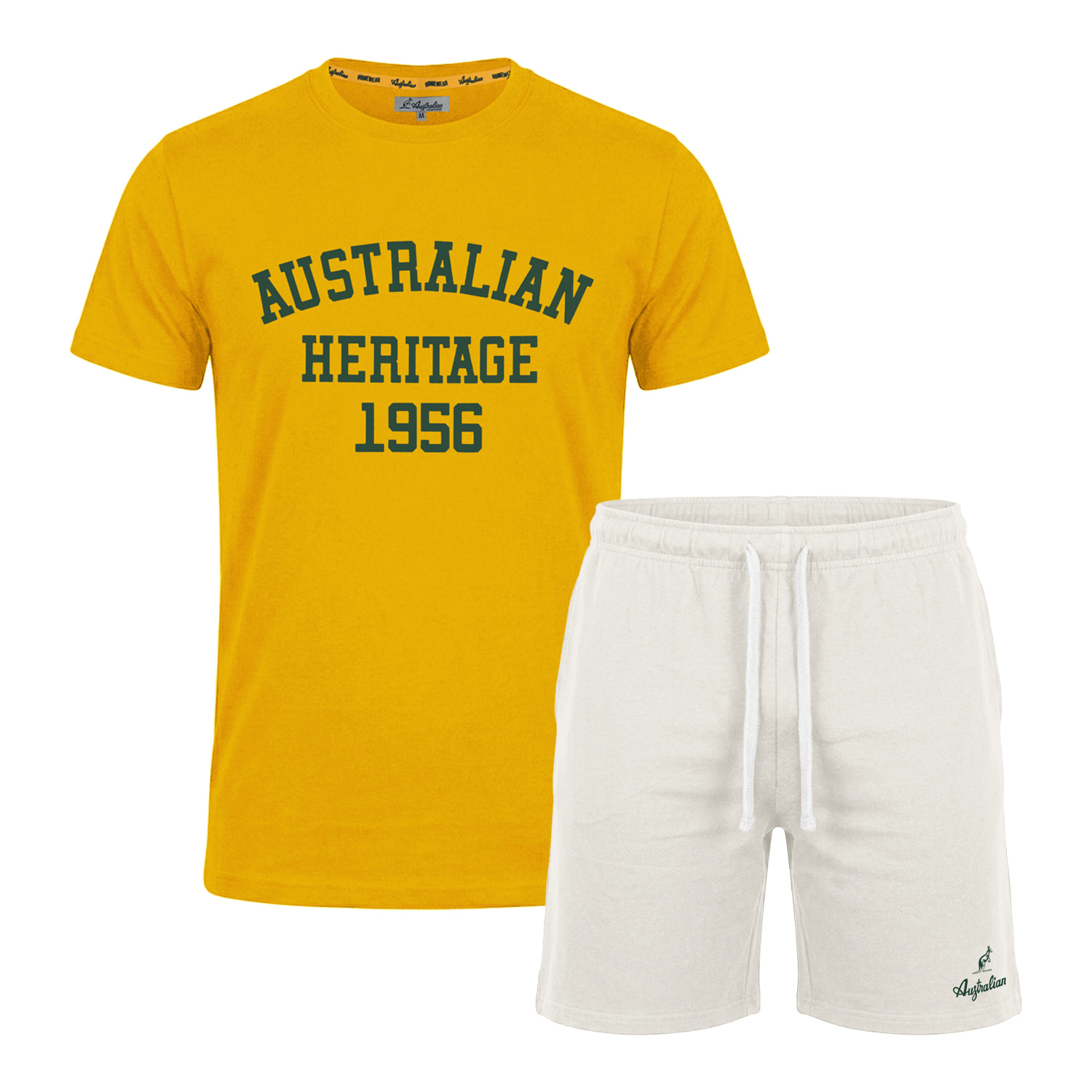Completo Homewear Uomo Corto AUSTRALIAN Cotone