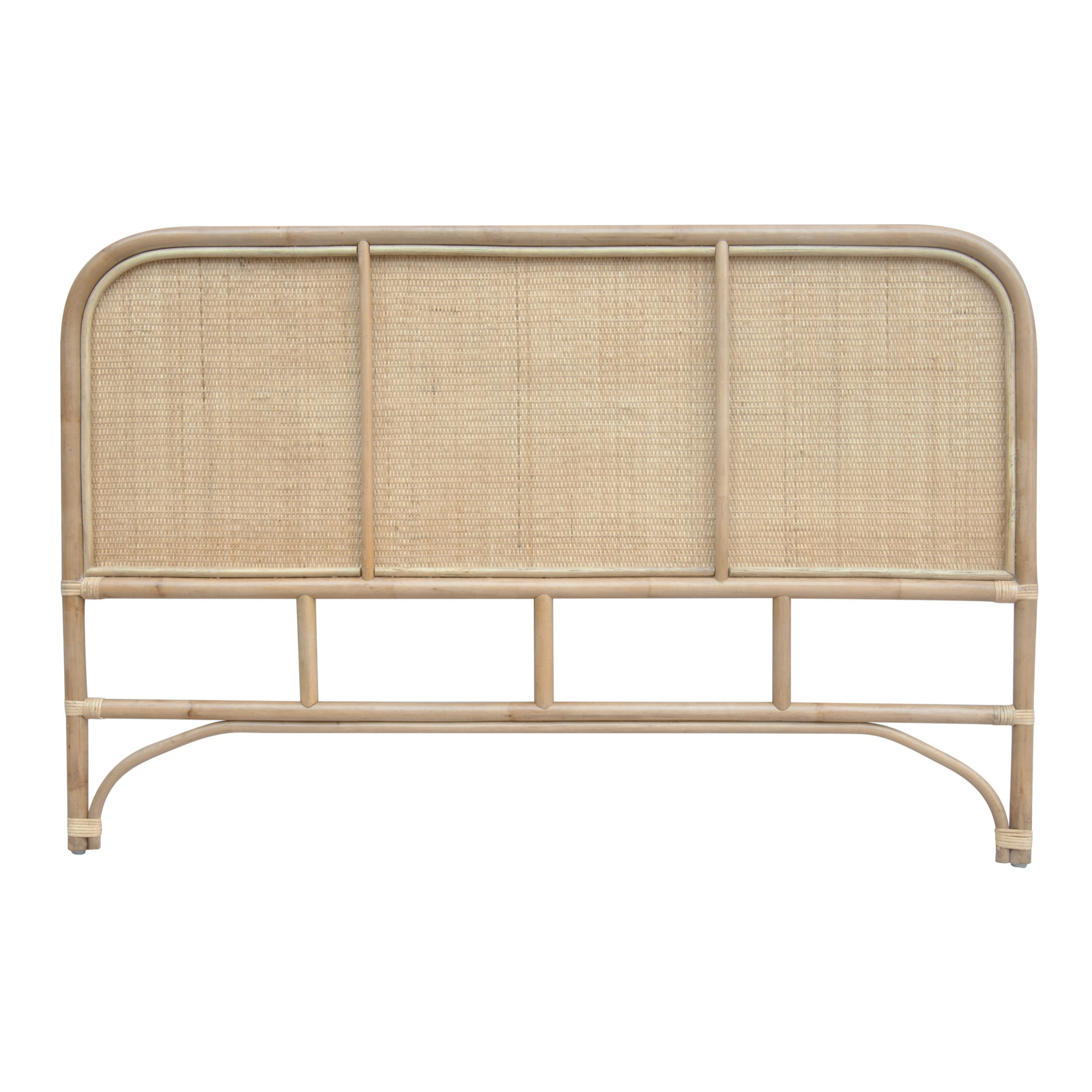 Tête de lit 140 cm en rotin naturel - Grace