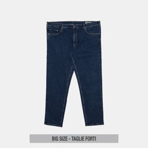 BIG SIZE JEANS 5 TASCHE TAGLIE DA 60 A 68