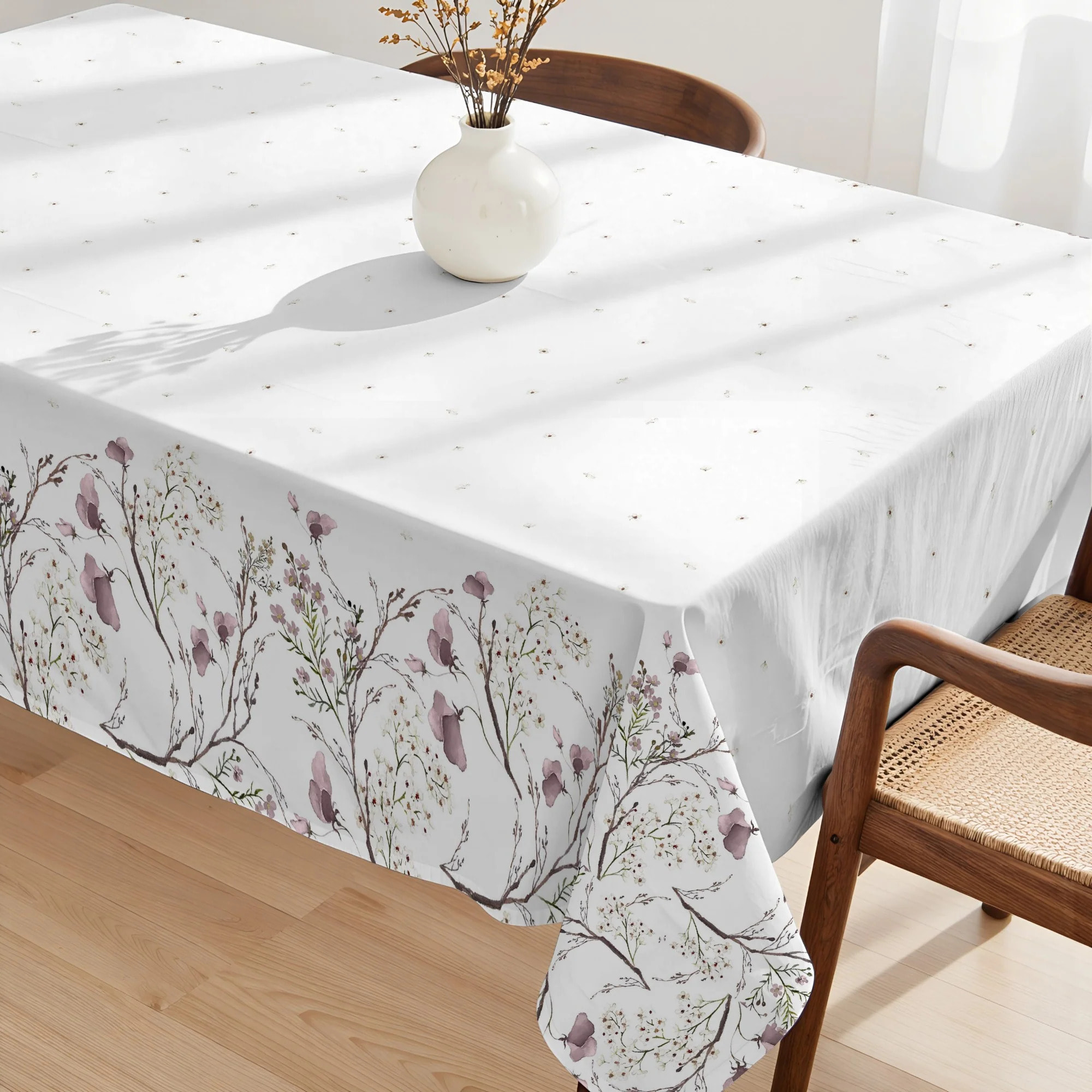 Nappe en résine anti-taches Liel Rose