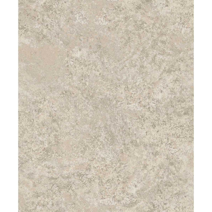 Papier peint effet pierre naturelle beige rosé