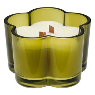 Bougie parfumée Twisted Lime 200g pot verre assorti
