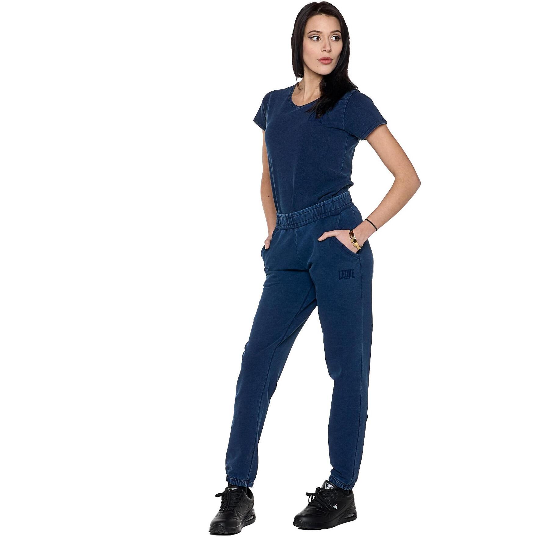 Pantalone sportivo da donna in denim "Indaco"