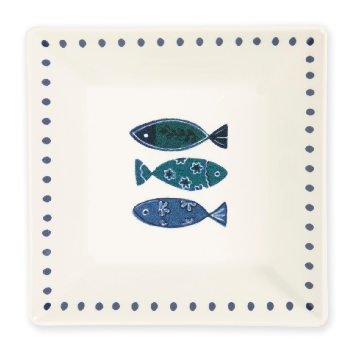 Set de 6 assiettes plates Excelsa – Ocean, Céramique Multicolore