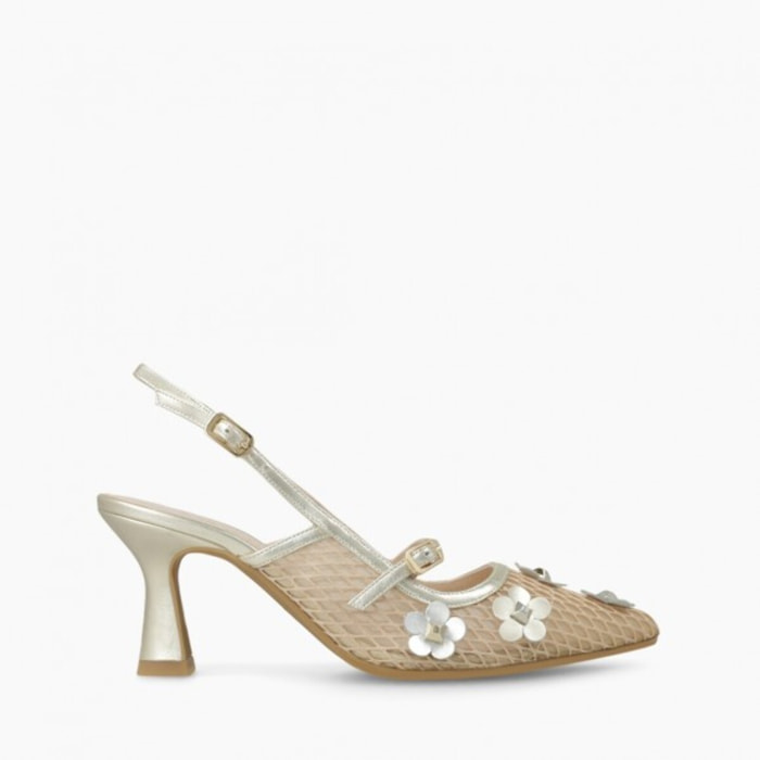 ZAPATOS DE SALÓN DORADOS GENASTI