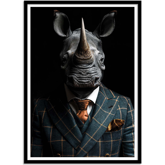 Affiche - Rhinoceros Wild Suits - Philippe Hugonnard