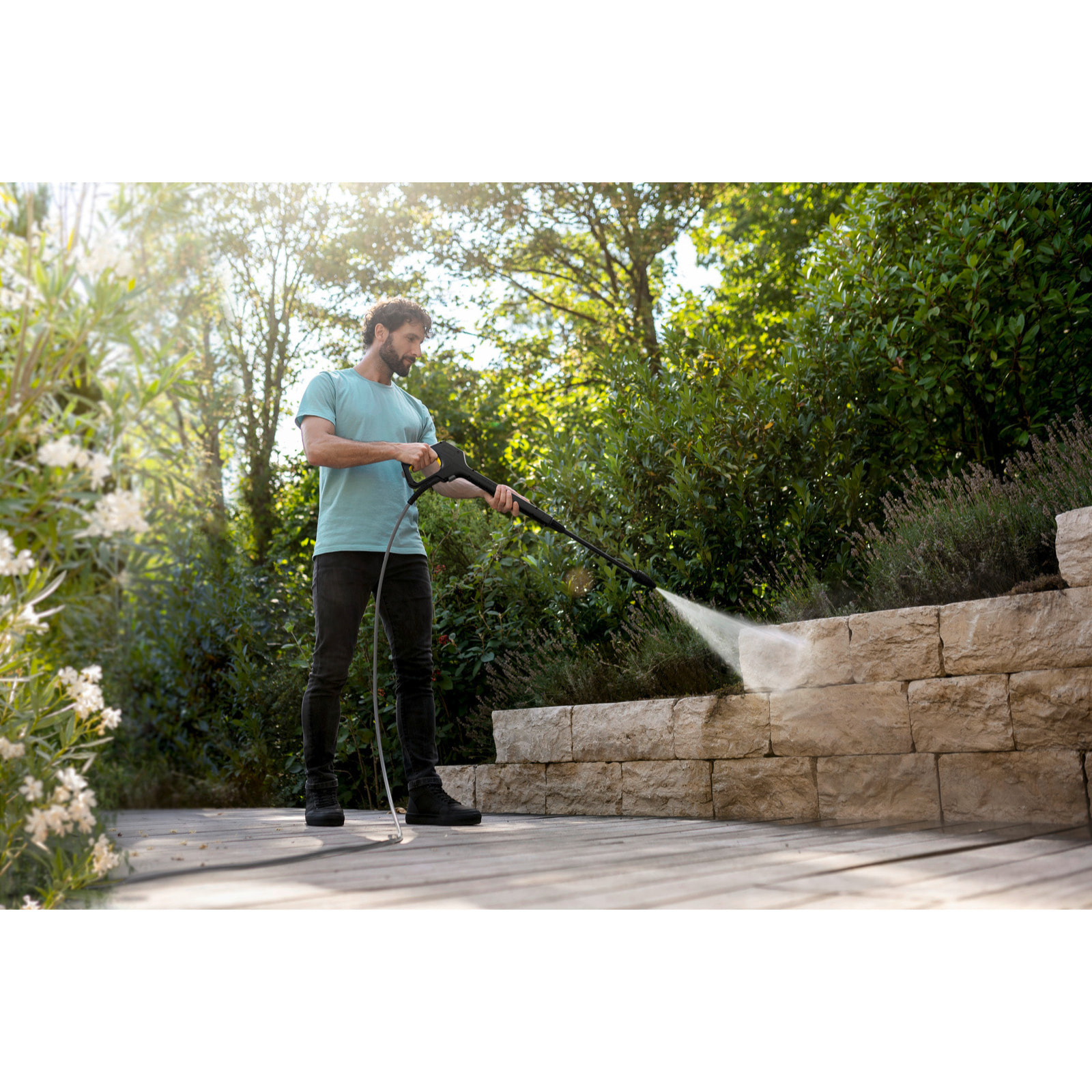 Nettoyeur haute pression Karcher K 7 WCM Car & Home - Pression 180 bar- Débit 600 l/h- rotabuse- canon à mousse- Kit Auto et Home