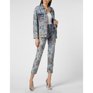 PHILIPP PLEIN Denim Jacket MONOGRAM