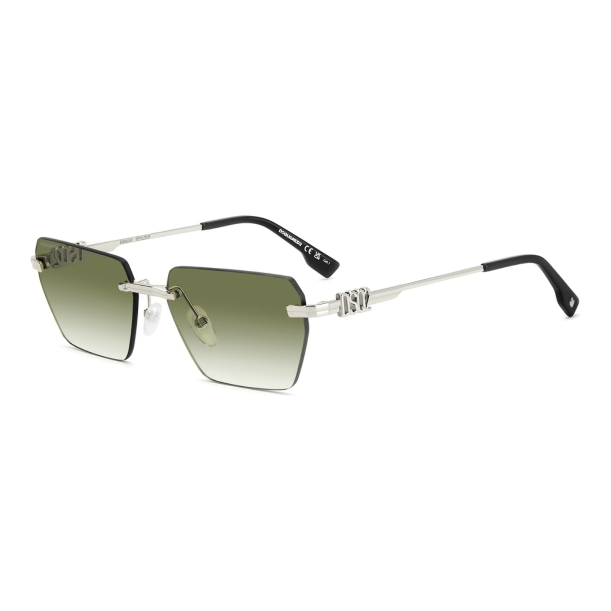 Gafas de Sol Dsquared2 D2 0102/S 010 9K de Metal Hombre 58 mm