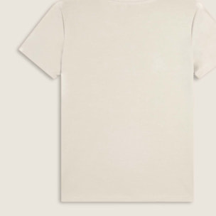 T-shirt con strass “You Glow Today”