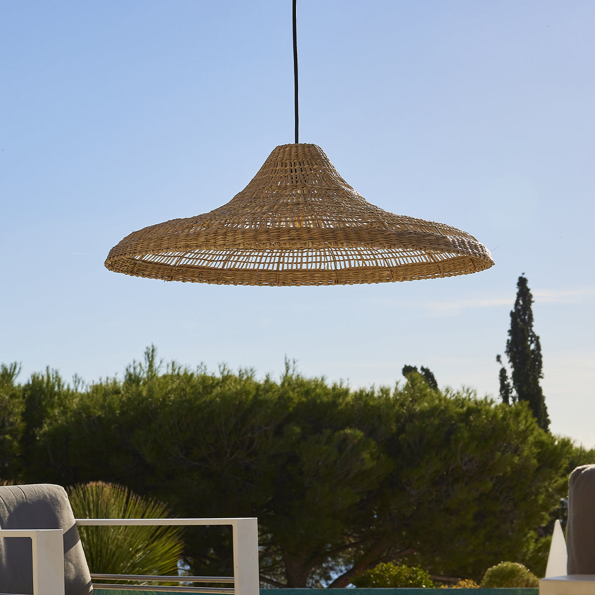 Suspension secteur FREYA LARGE D70CM 5M
