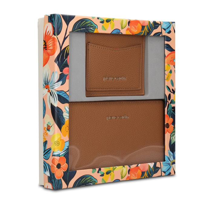 Portafoglio da donna in vera pelle - Modello Lumina Pro - Casual - 19.0 x 10.0 x 3.0 cm