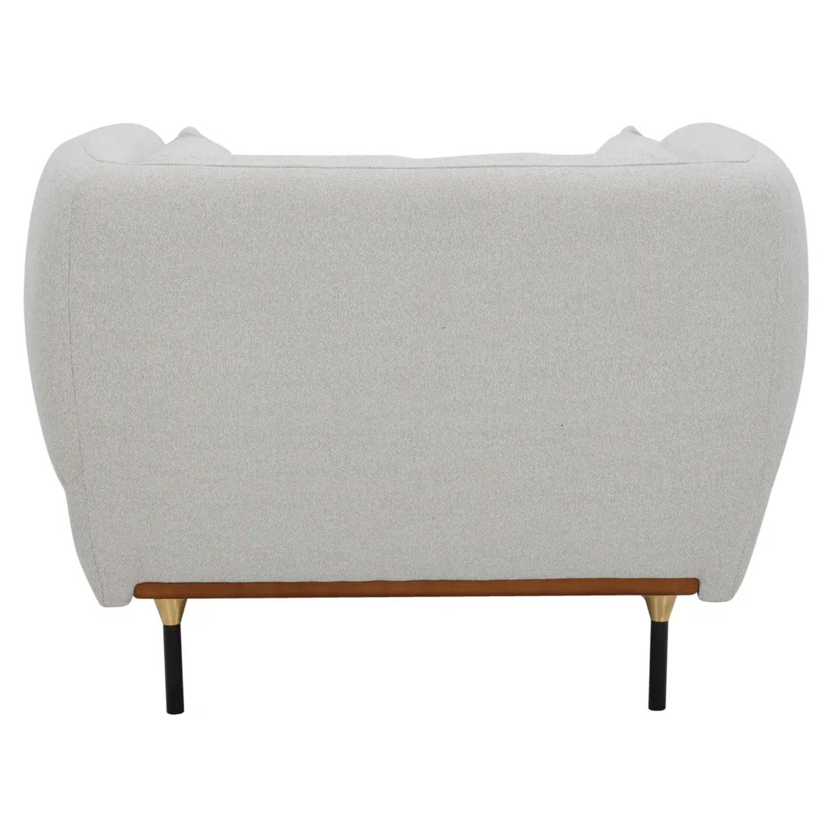 Fauteuil "Isée" - gris clair