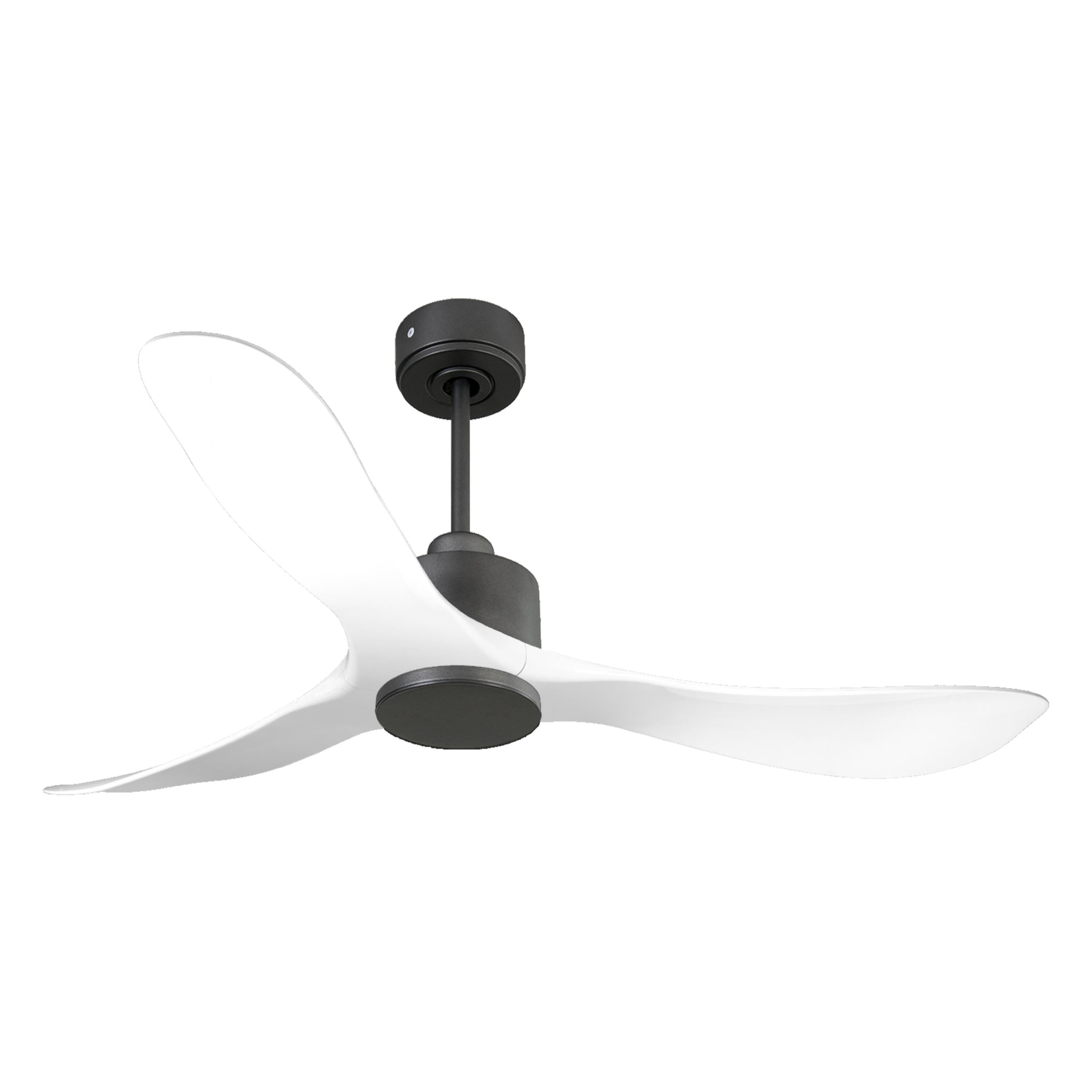 Ventilateur de plafond Réversible  Thermostat Wifi Moteur à courant continu Toits en pente Télécommande Hypersilence Mémoire