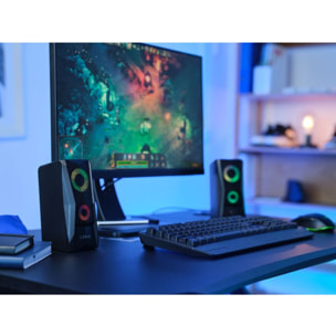Enceinte PC TRUST GXT606B JAVV Noir