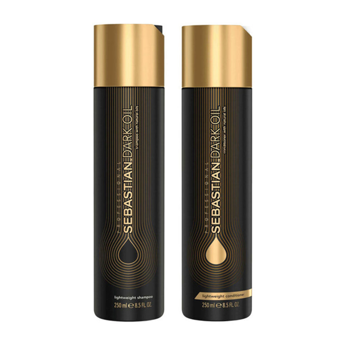 SEBASTIAN Kit Dark Oil Shampoo 250ml + Conditioner 250ml