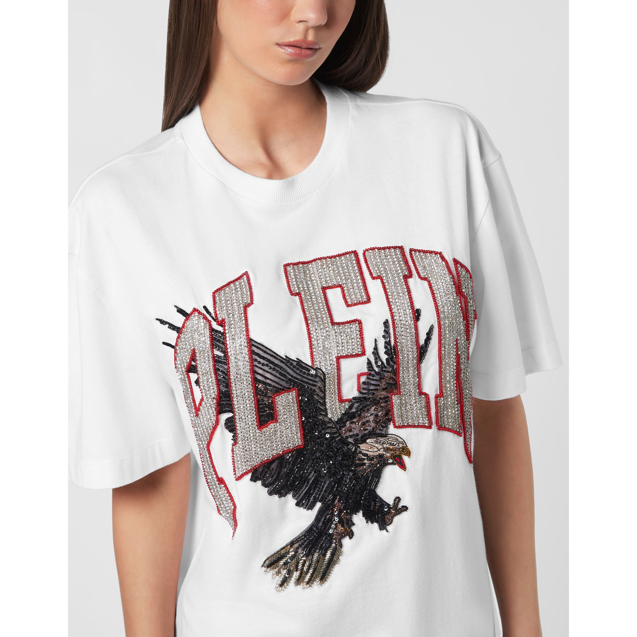 PHILIPP PLEIN Camiseta Hombre Fit EAGLE