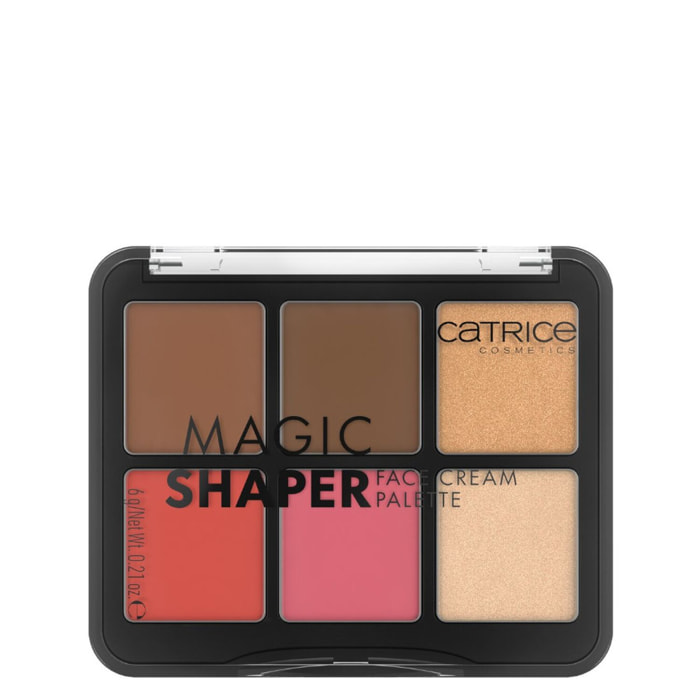 Magic Shaper Face Cream Palette - Palette Maquillage 6 Formules Crémeuses 6 g