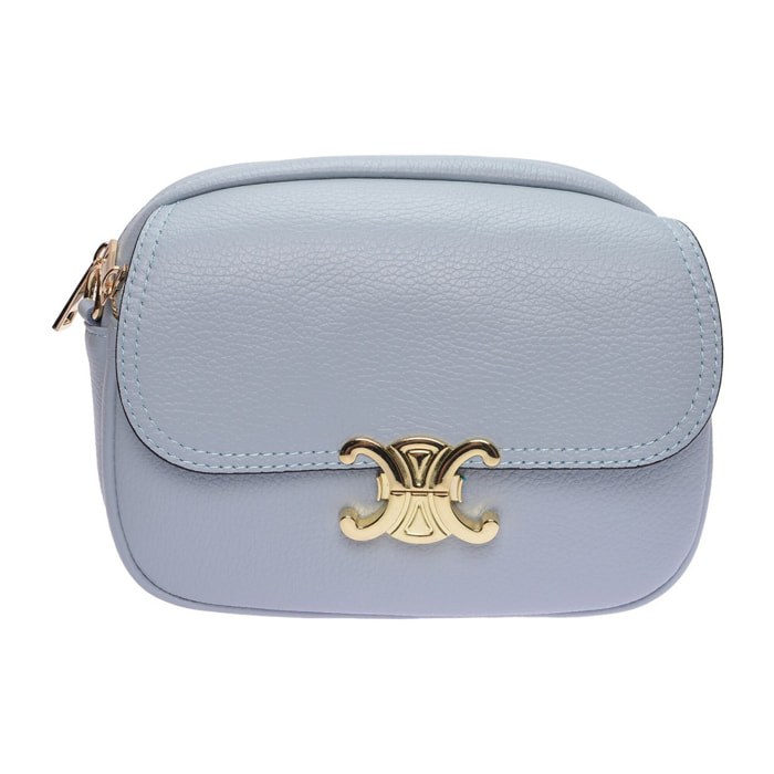 Borsa a spalla Anna Luchini Turchese