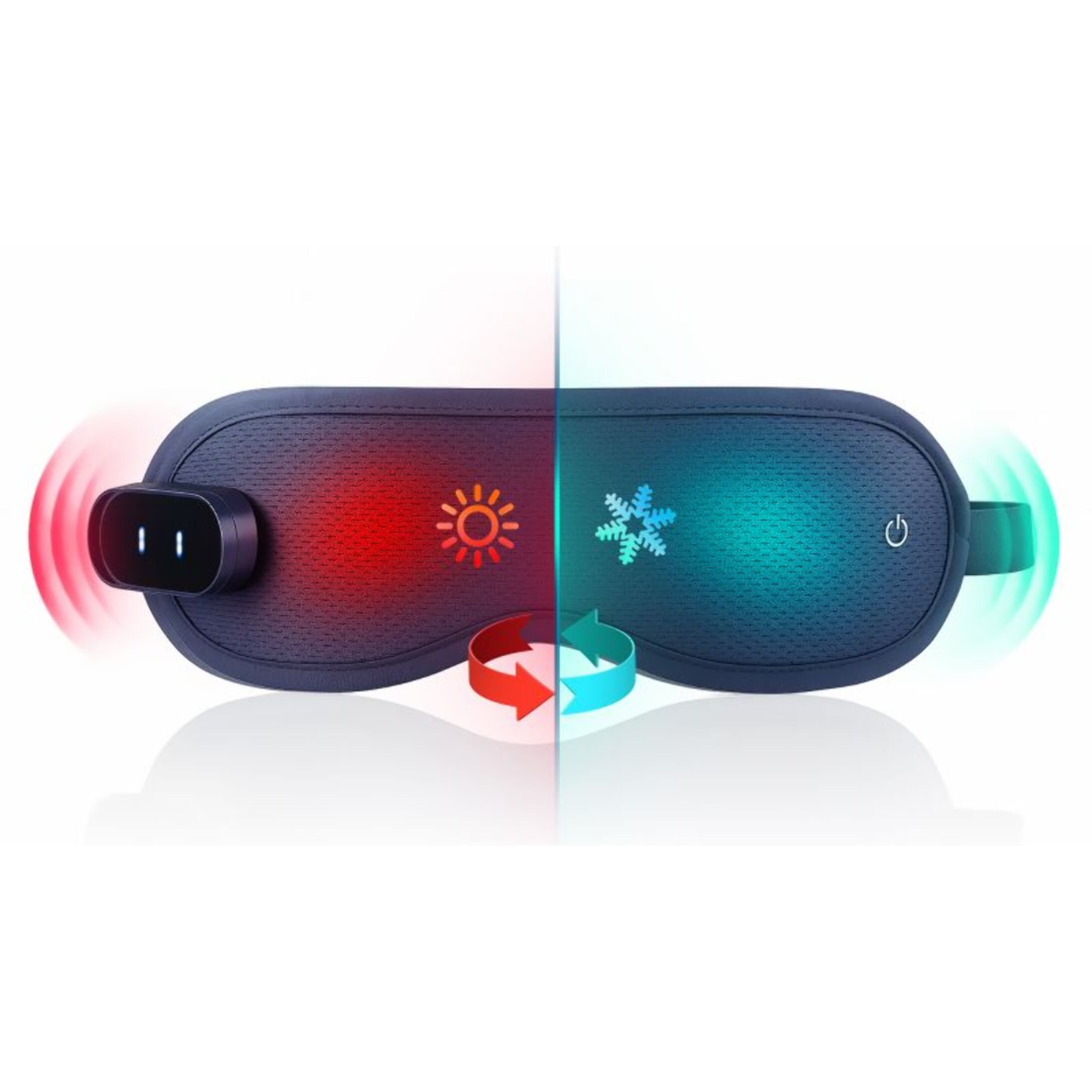 Masque Massage Oculaire Chaud Froid Bluetooth Sans fil Medivon MV-HYPNOS