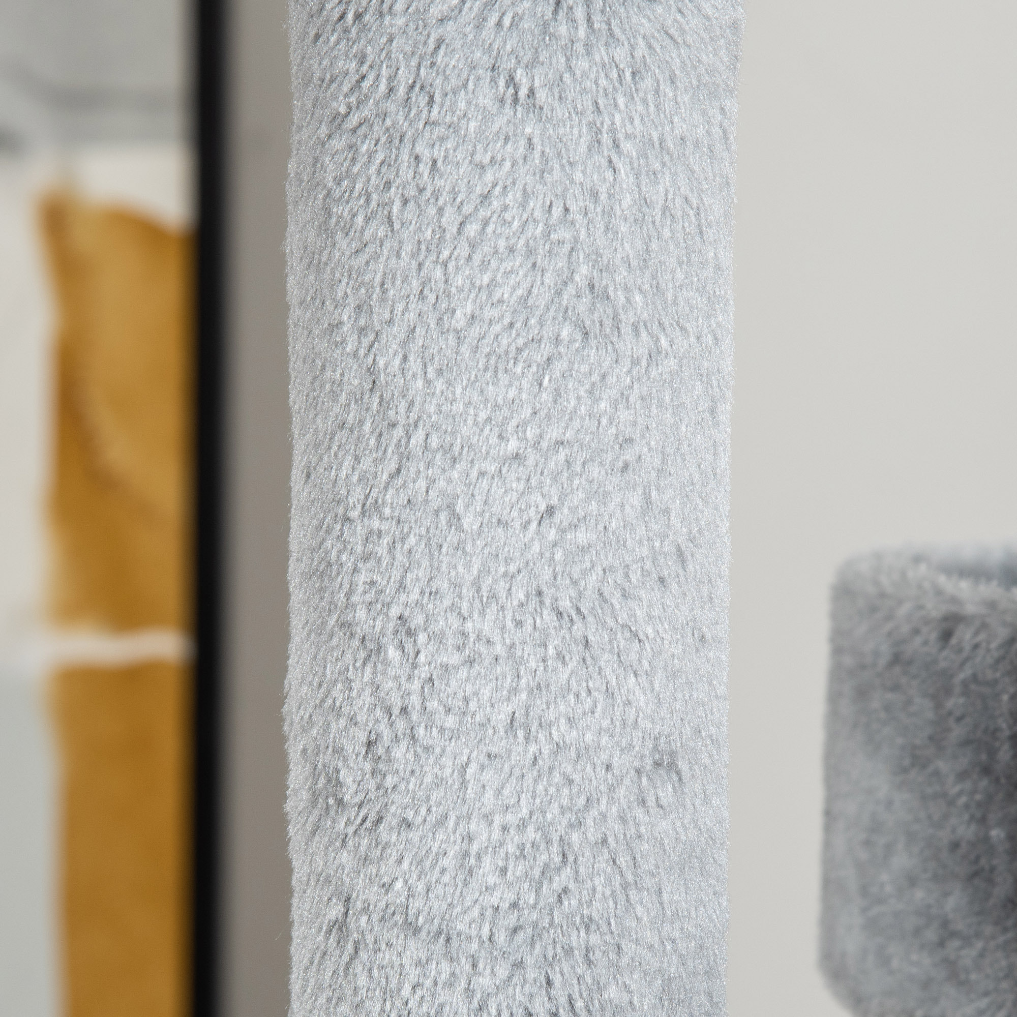 árbol Rascador para Gatos 48x48x107 cm con Cueva de Fieltro Desmontable y Hamaca