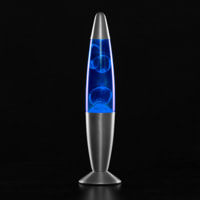 Lampada di lava Magma 25W - blu - 8,5x34 cm