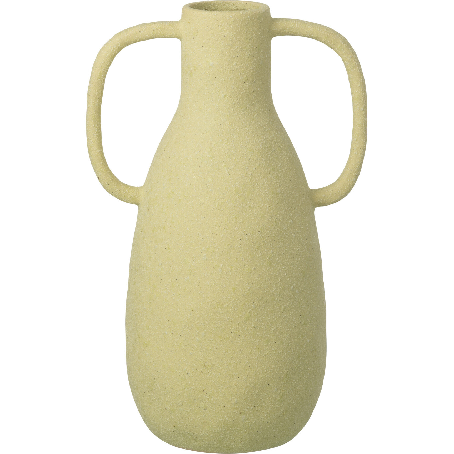 J-Line Vase Jodi -  grès - vert menthe - small