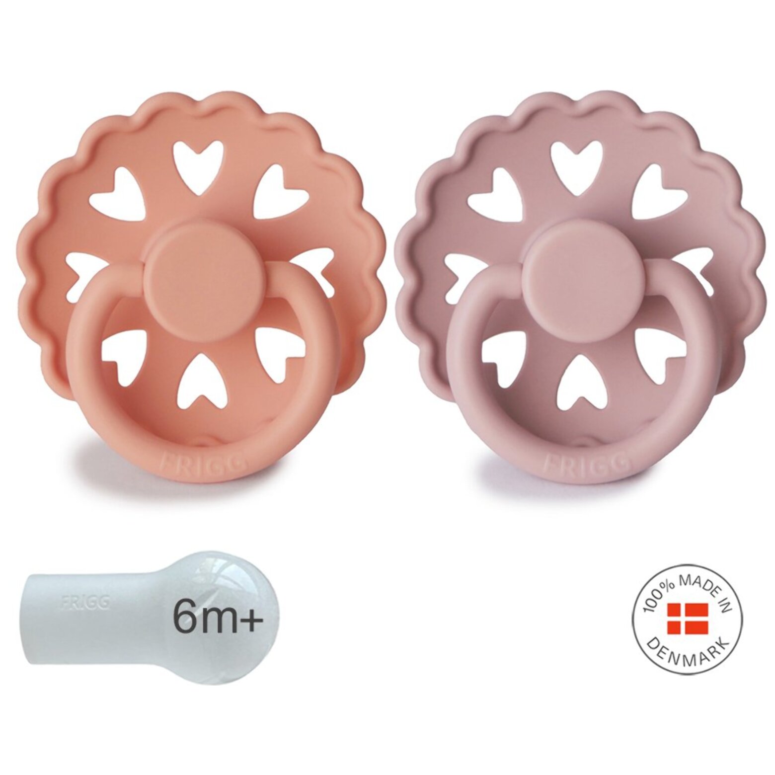 Frigg Pack 2 Chupetes Block Silicona Fairytale