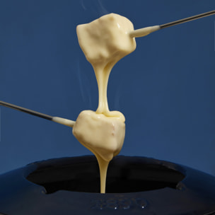 Fondue de hierro fundido para 4 personas MONT D'ARBOIS La Fonderie 1890 (tapa antisalpicaduras- 1,2 L)