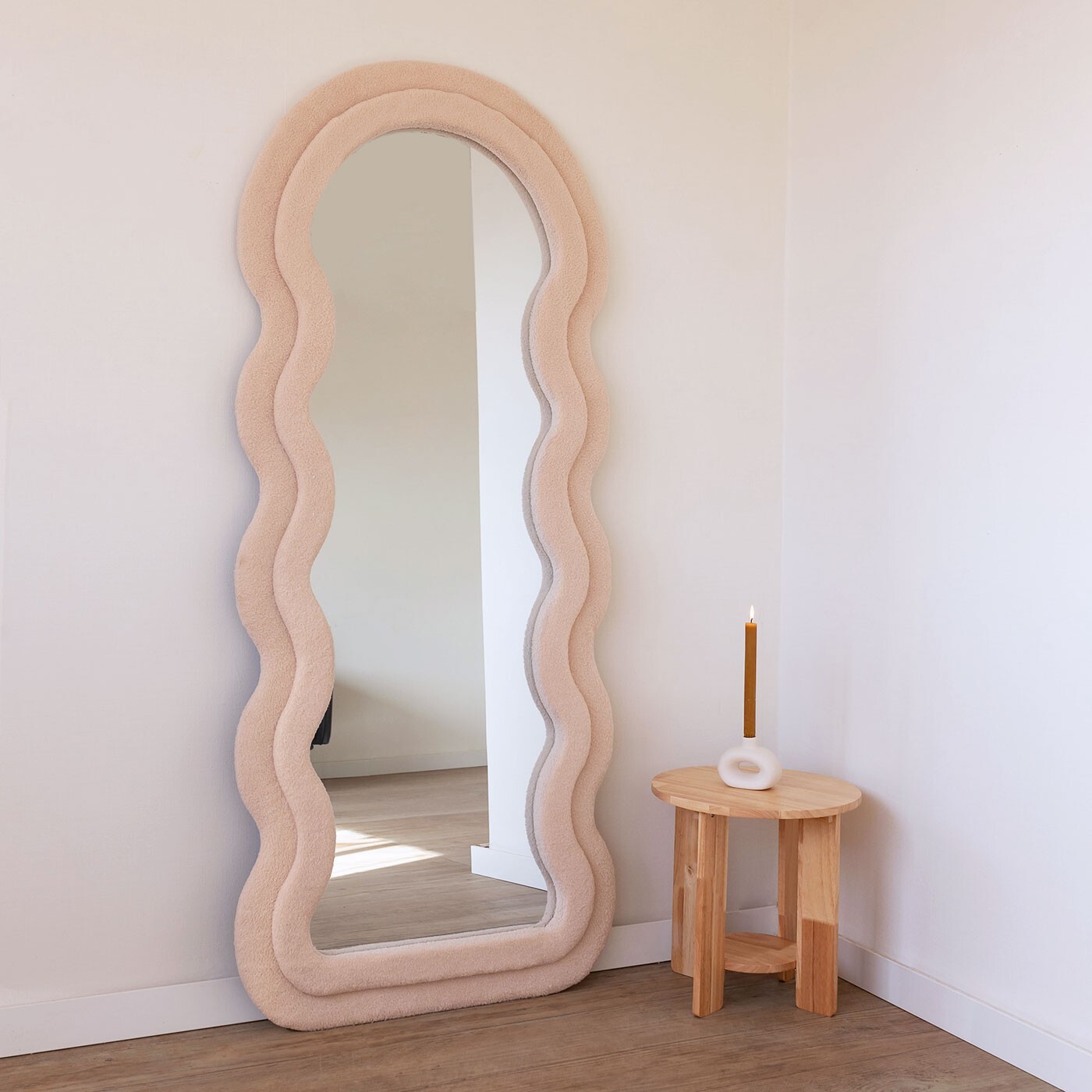 Miroir diana beige 177cm