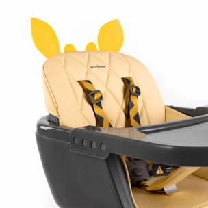 Trona convertible Giraffe throne en silla 4 en 1 para bebes y niños, altura ajustable, +6 meses