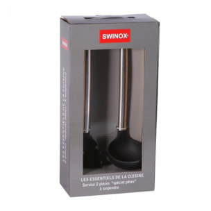Set de 2 pièces pâtes noir - Swinox