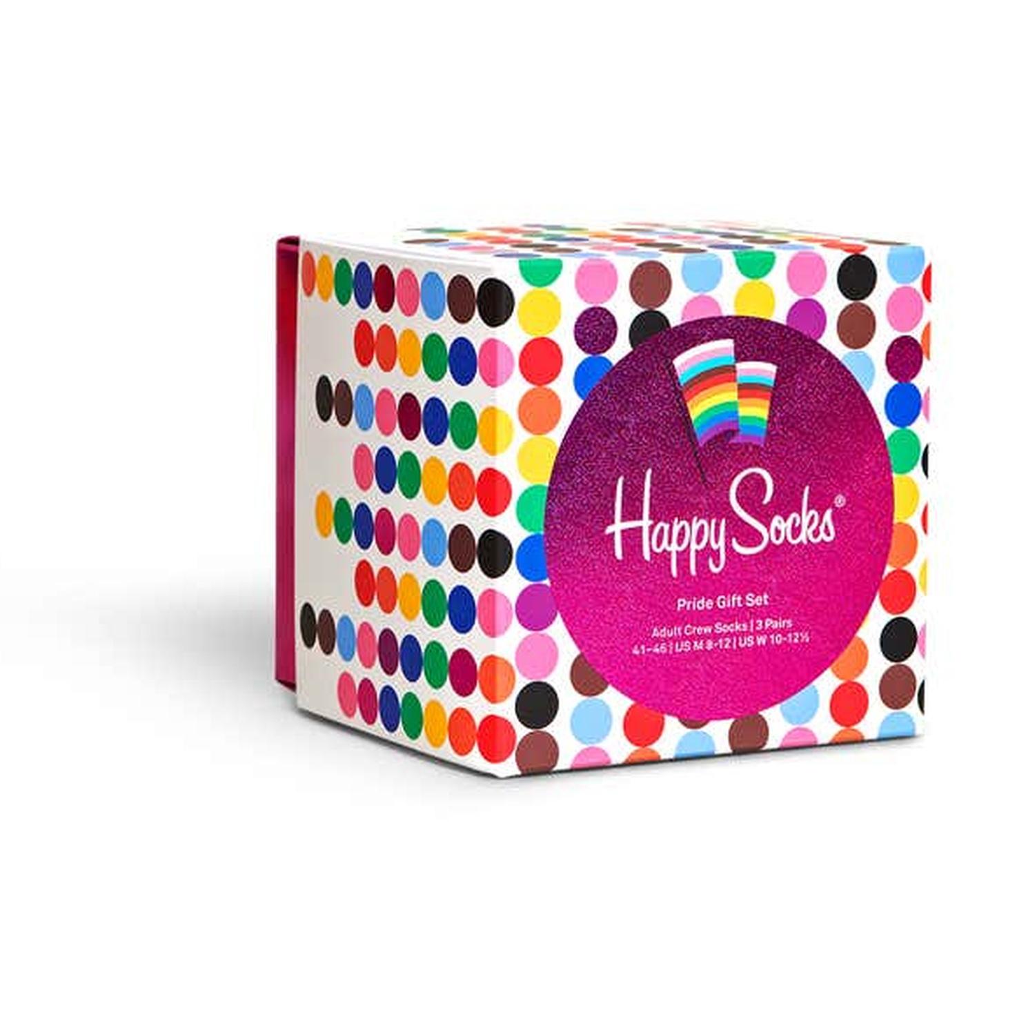 Calcetines 3-pack pride Happysockss gift set