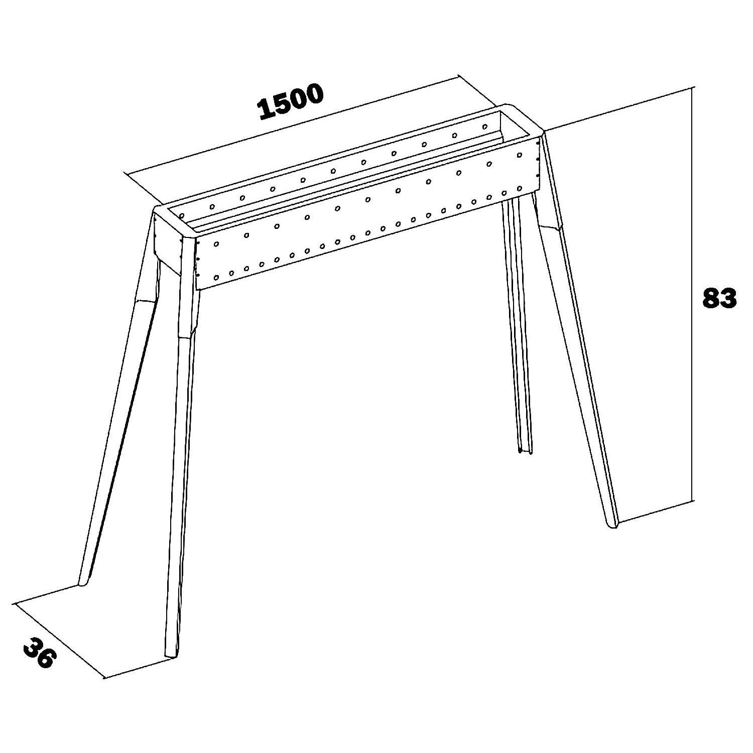 Miami - Cuocispiedini portatile acciaio inox canalina cuoci arrosticini alimentata carbonella legna bbq pieghevole 150cm